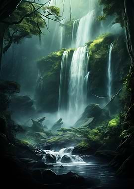 Fantasy Landscape Fall