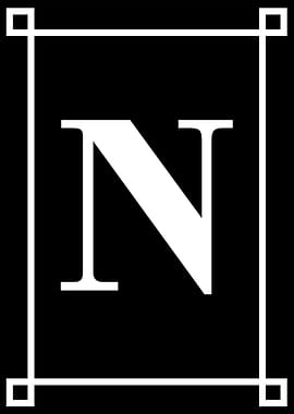 Alphabet N Initial Name