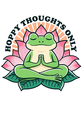 Hoppy thoughts only Frog