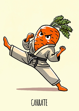 Carrate Karate Carrot