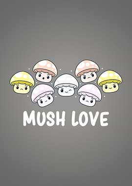 Pangender Pride Mushroom