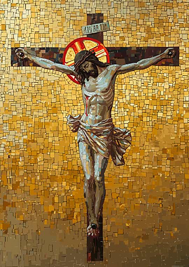 Jesus Christ Mosaic