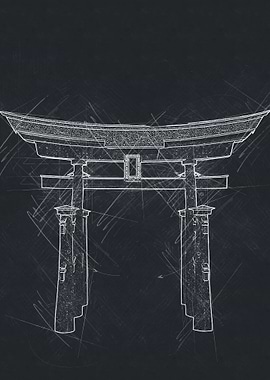 Gate Japan Drawing