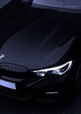 black and german car