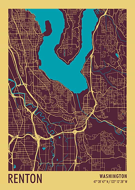 Renton Washington Map