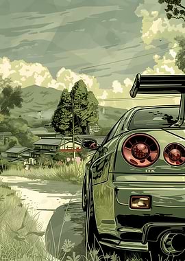 JDM Nissan Skyline GTR R34