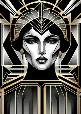 Cybernetic Grace Portrait