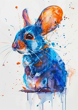 Jerboa Watercolor