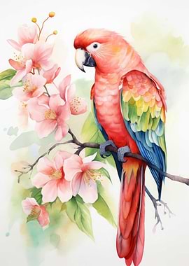 Parrot Watercolor