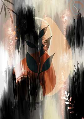 Abstract aesthetic bohemia