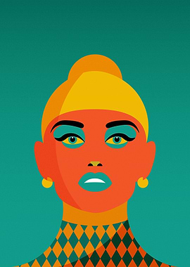 Vector Art Portrait 04