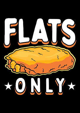 Flats Only Chicken Wings
