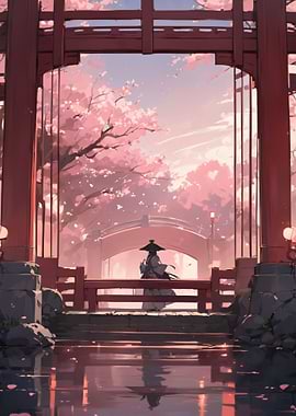 Cherry Blossom Portrait