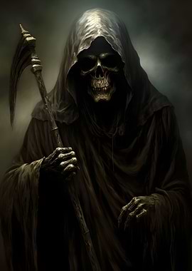 Grim Reaper Demonic Art