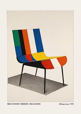 Bauhaus Chair Poster