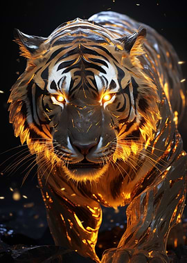 Black Tiger Gold Livery