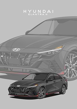 hyundai elantra n grey