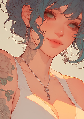 Anime Beauty WAIFU GIRL