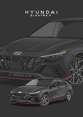 hyundai elantra n grey