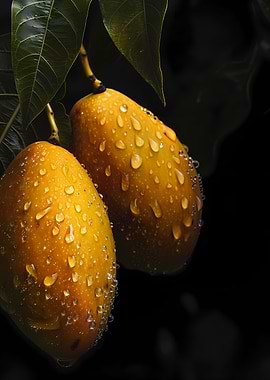 Big Fresh Yellow Mangoes