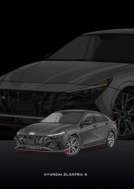 hyundai elantra n grey