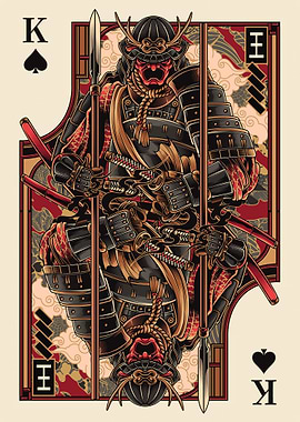 samurai of spades card