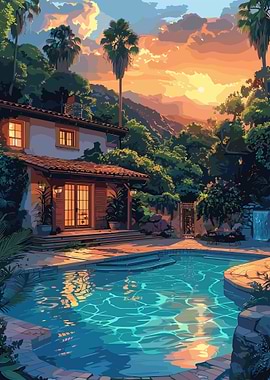 Bali House with pool