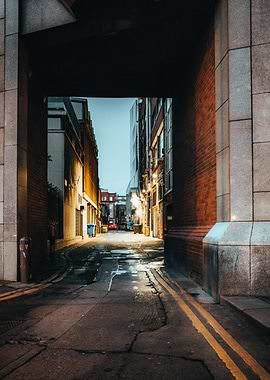 Alley at First Light