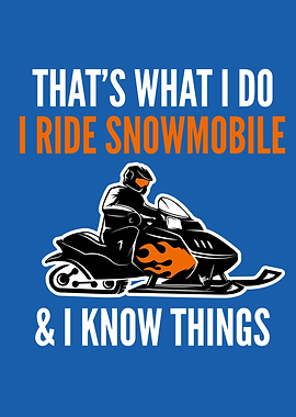 Snowmobile Snowmobiling