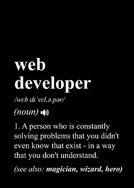 Web Developer Definition