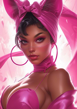 Sexy Pink Girl