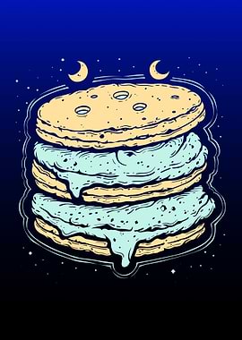 Ice Cream Sandwich Moon