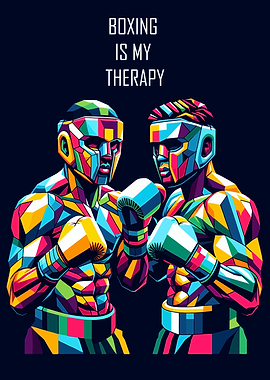 Boxing Is My Therapy wpap