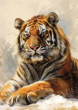 Tiger Portrait