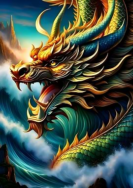 dragon snake fantasy