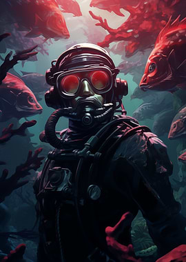 Scuba Diving With Fish