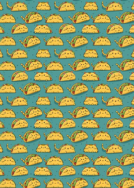 Cute Cats in Taco Shells