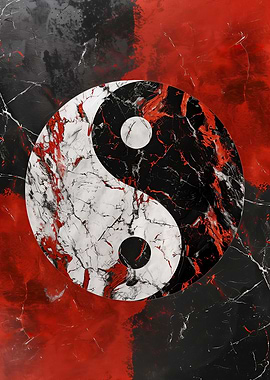 Crimson Yin Yang