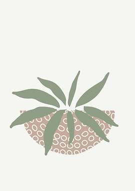 Botanical leaves decor