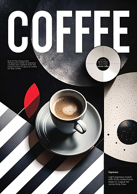 Modern coffee posters