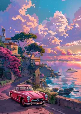 Vintage Mercedes Positano