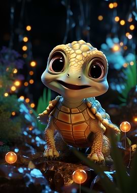 3D Baby Turtle