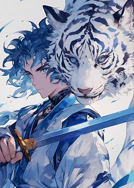 White tiger warrior