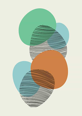 Boho fantasy of shapes