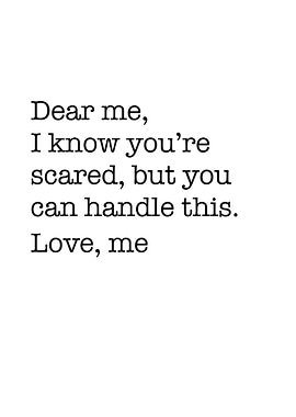 Dear me