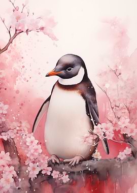 Penguin Watercolor