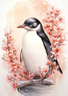 Penguin Watercolor