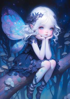 Cute Celestial Chibi Fairy