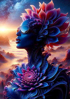 Blue Dream Landscape