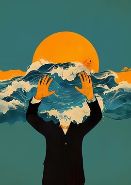 Surreal Ocean Sunrise